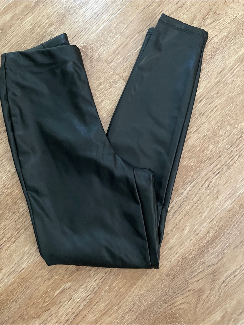 Express Black Faux Leather Leggings